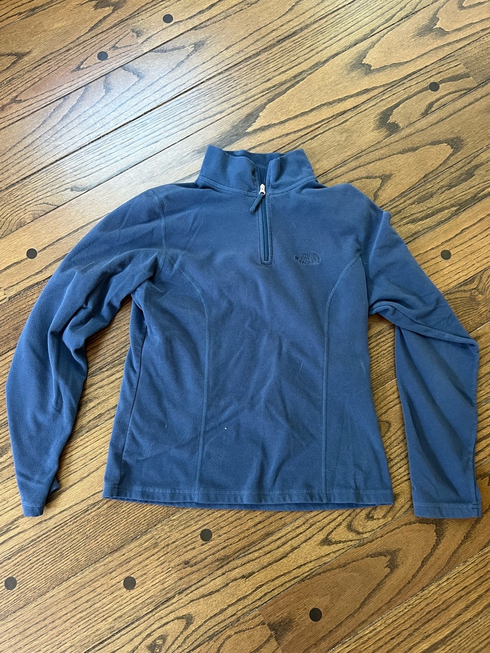 The North Face Dusty Blue Women's Quarter-Zip Fleece Pullover